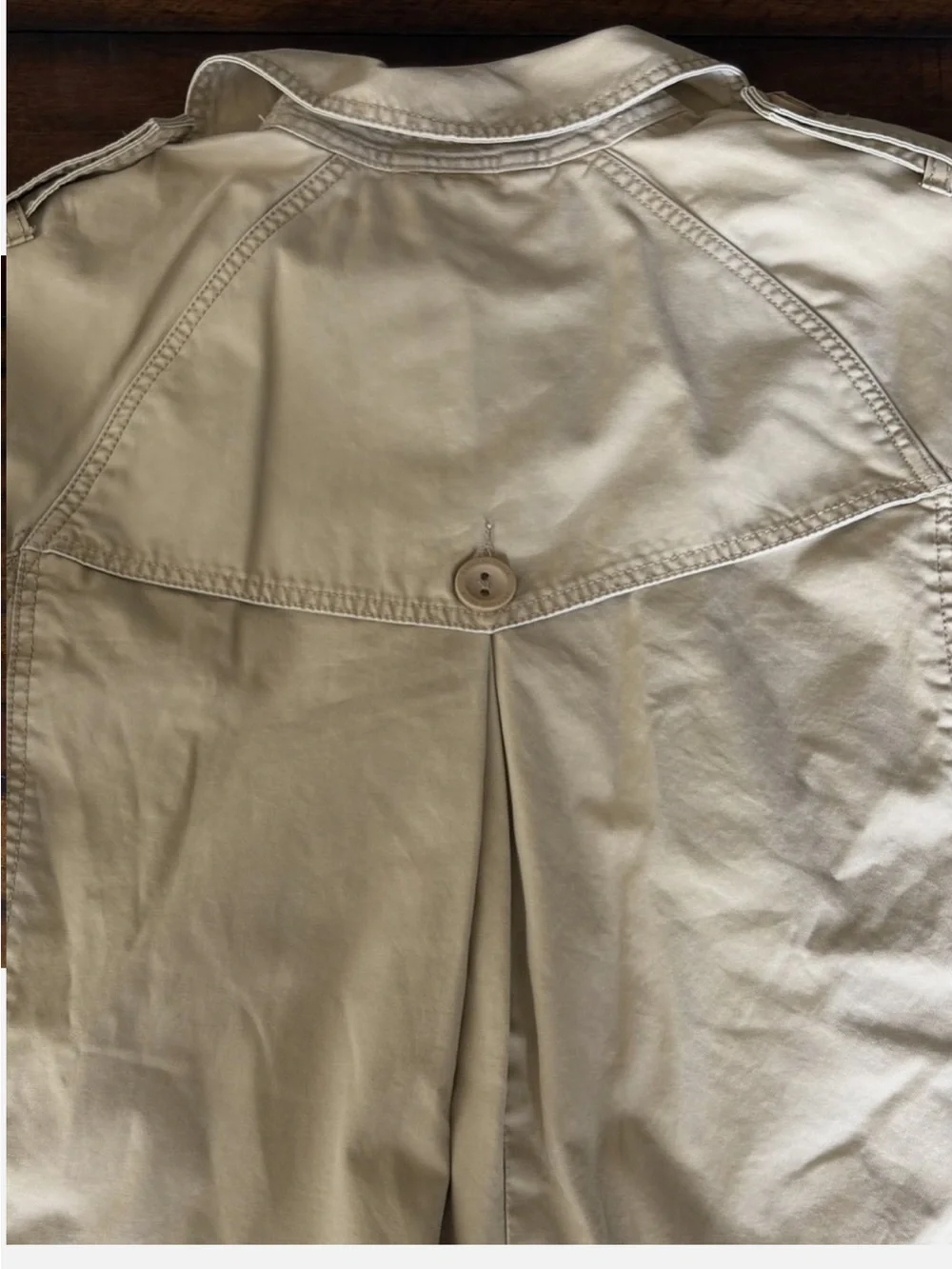 American Eagle Womens Size LG Tan/Beige Button Up Jacket